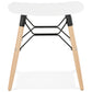 Stool JARTEL - white - plastic