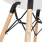 Stool JARTEL - white - plastic