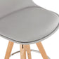 Barhocker ANAU - grau - Kunststoff
