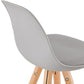 Barhocker ANAU - grau - Kunststoff
