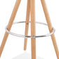 Barhocker ANAU - grau - Kunststoff