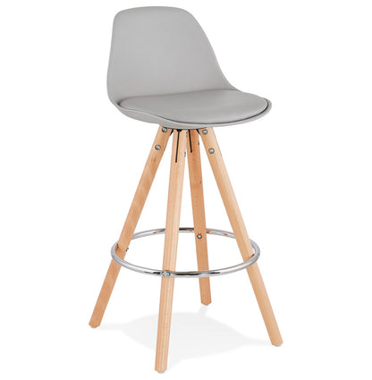 Barhocker ANAU MINI - grau - Kunststoff