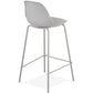 Barhocker ESCAL MINI - grau - Kunststoff