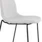 Barhocker COOPER MINI - hellgrau - Stoff