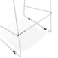 Bar stool PABLO - light gray - fabric