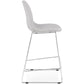Barhocker PABLO MINI - hellgrau - Stoff