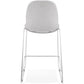 Barhocker PABLO MINI - hellgrau - Stoff