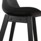 Barhocker APRIL – schwarz – Kunststoff