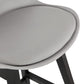 Barhocker APRIL – grau – Kunststoff