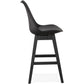 Barhocker APRIL MINI - schwarz - Kunststoff