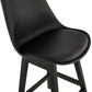 Barhocker APRIL MINI - schwarz - Kunststoff