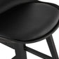 Barhocker APRIL MINI - schwarz - Kunststoff