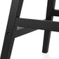 Barhocker APRIL MINI - schwarz - Kunststoff