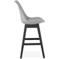 Barhocker APRIL MINI - grau - Kunststoff