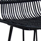 Barkruk LIANO MINI - zwart - hout
