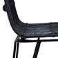 Barkruk LIANO MINI - zwart - hout