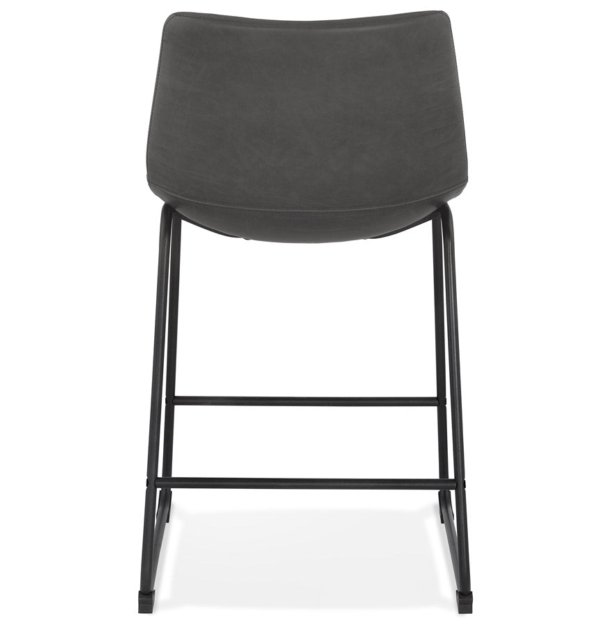 Bar stool GAUCHO MINI - dark gray - imitation leather