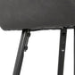 Bar stool RITA - dark gray - imitation leather
