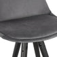 Barhocker CARRY - grau - Stoff