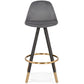 Barhocker CARRY MINI - grau - Stoff