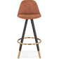 Barhocker BRUCE MINI - braun - Stoff