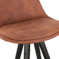 Barhocker BRUCE MINI - braun - Stoff