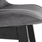 Barhocker BASIL MINI - grau - Stoff