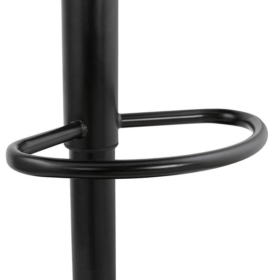 Bar stool OTENBA - dark gray - imitation leather