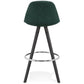 Barkruk FRANKY MINI - groen - stof - hout