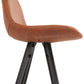 Barhocker AGOUTI MINI - braun - Stoff