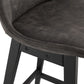 Barhocker SVENKE MINI - dunkelgrau - Stoff
