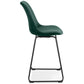 Barhocker YAYA MINI - grün - Stoff