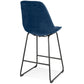 Barhocker YAYA MINI - Blau - Stoff