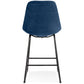 Barhocker YAYA MINI - Blau - Stoff