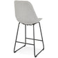 Barhocker BROZA MINI - grau - Stoff