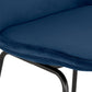 Barkruk YAYA - blauw - stof