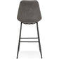 Barhocker CARL - dunkelgrau - Stoff