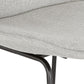 Barhocker BROZA - grau - Stoff