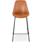 Barkruk WATSON MINI - bruin - kunstleer