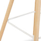 Barhocker ARBUTUS MINI - weiß - Kunststoff