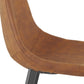 Barhocker OUFTI - braun - Stoff