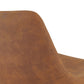 Barhocker OUFTI - braun - Stoff