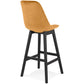 Barhocker BASIL – Senf – Stoff