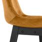 Barhocker BASIL – Senf – Stoff