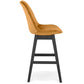 Barhocker BASIL MINI – Senf – Stoff