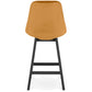 Barhocker BASIL MINI – Senf – Stoff
