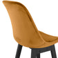 Barhocker BASIL MINI – Senf – Stoff