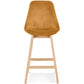 Barhocker BASIL MINI – Senf – Stoff