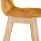 Barhocker BASIL MINI – Senf – Stoff