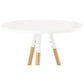 Bar table LARRY - white - wood